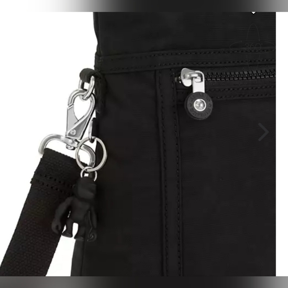 Kipling Bag Black Crossbody/hand Strap Convertible NEW Eleva - Picture 10 of 17
